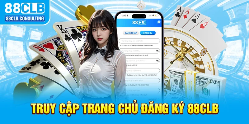 Truy cập trang chủ đăng ký 88CLB